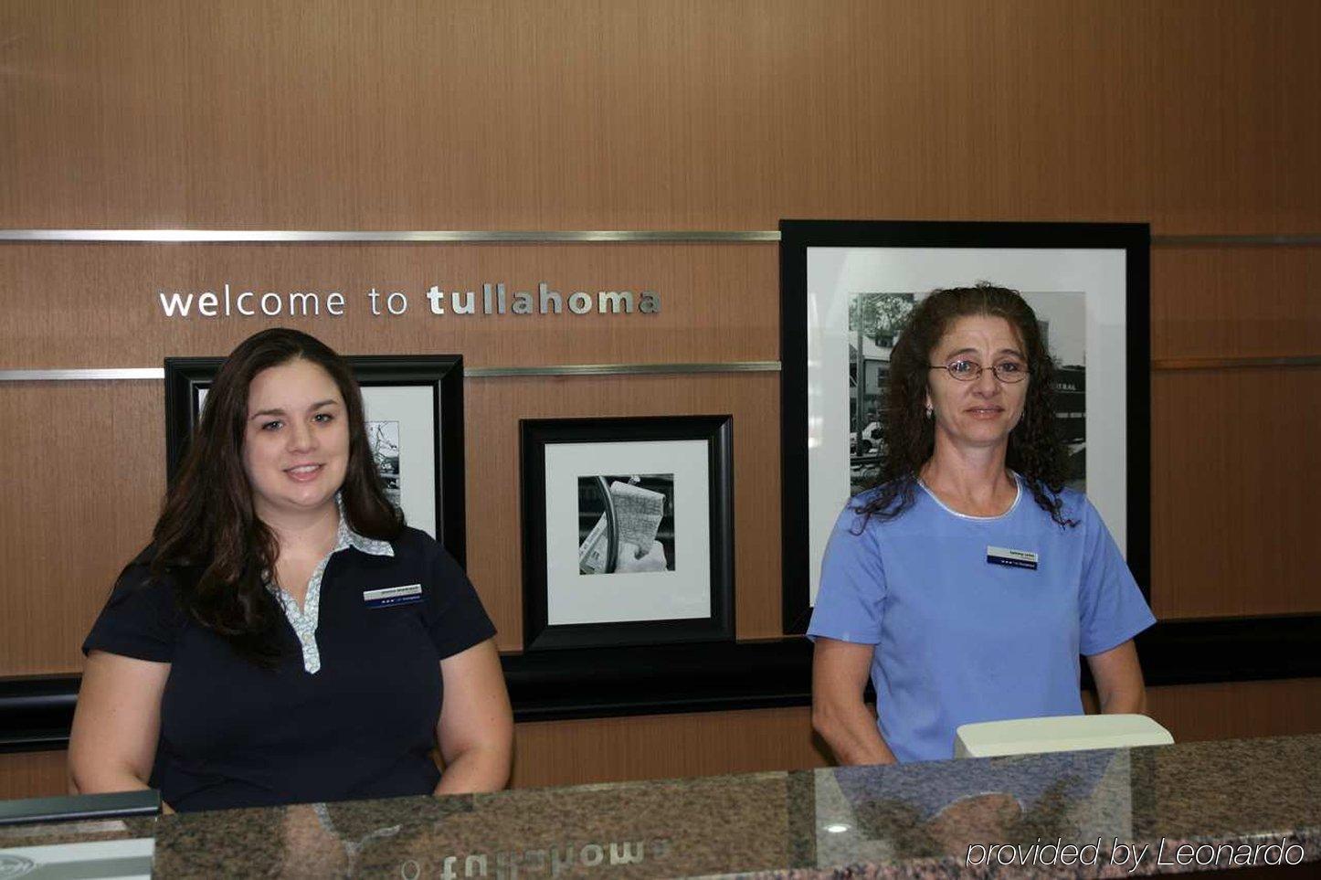 Hampton Inn Tullahoma Beltér fotó